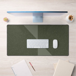 Moss Green Angled Panel Desk Mat - individuell anp Schreibtischunterlage