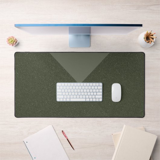 Moss Green Arrowhead Desk Mat - individuell anpass Schreibtischunterlage (Büro 1)