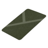 Moss Green Custom Magnet mit Textur - Anpassen (Linke Seite)