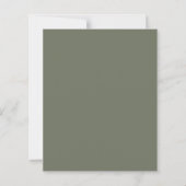 Moss Green Custom Paper Sheet (Vorderseite)
