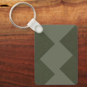 Moss Green Custom Schlüsselanhänger (Vorderseite)