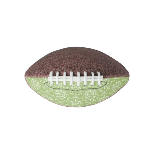 Moss Green Damask Football (Vorderseite)