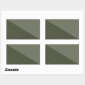 Moss Green Diagonal Textur Sticker (Blatt)