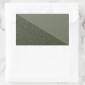 Moss Green Diagonal Textur Sticker (Tasche)