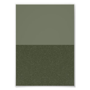 Moss Green Dual-Tone-Foto-Erweiterung - Anpassen Fotodruck