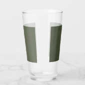 Moss Green Dual-Tone-Pint-Glas Glas (Rechts)