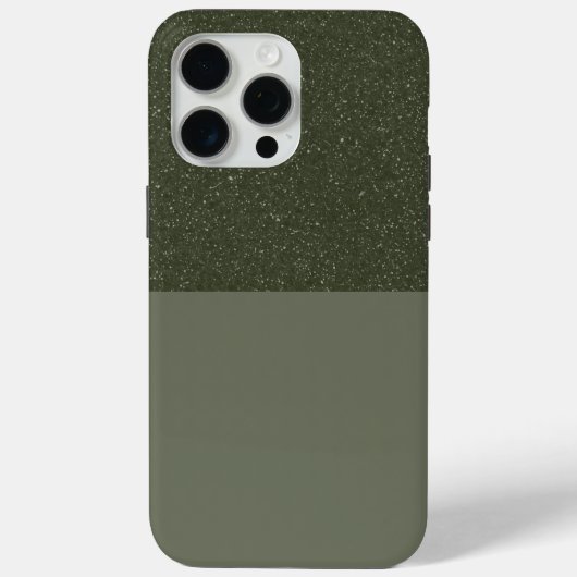 Moss Green Duo iPhone Case (Rückseite)