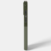 Moss Green Duo iPhone Case (Rückseite / Links)