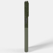 Moss Green Duo iPhone Case (Rückseite / Rechts)