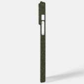 Moss Green Duo Texture iPhone 14 Pro Max Fall Case-Mate iPhone Hülle (Rückseite / Links)
