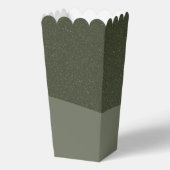 Moss Green Fevor Box mit Textured Top - Anpassen Geschenkschachtel (Rückseite)