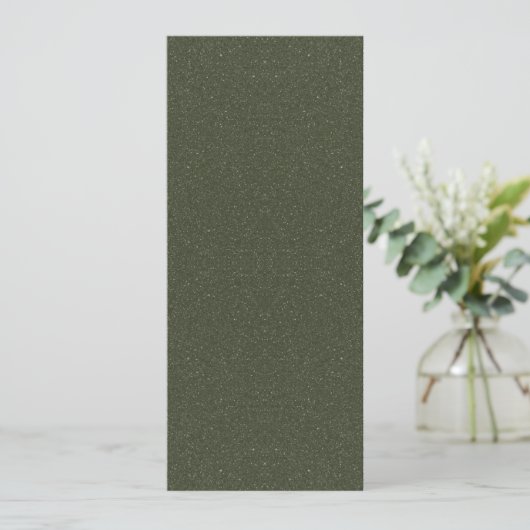 Moss Green Flat Event Program - Anpassen Programm (Stehend Vorderseite)