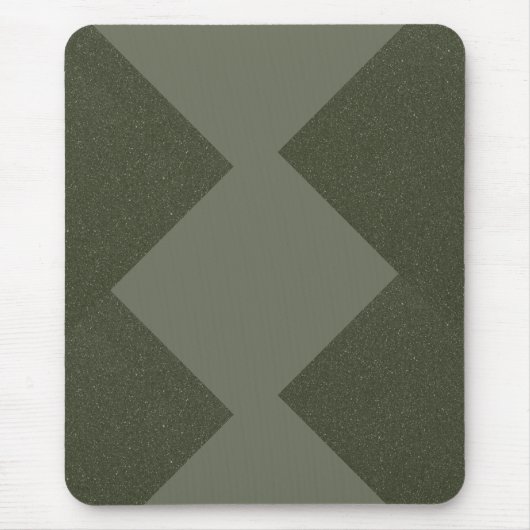 Moss Green Geometric Mousepad (Vorne)