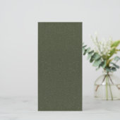 Moss Green Glitzer Save the Date Card - Anpassen (Stehend Vorderseite)