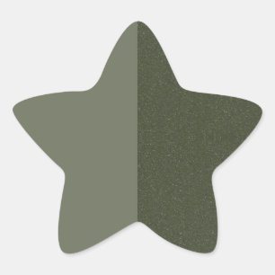 Moss Green Glitzer Sternexplosion Sticker - Anpass