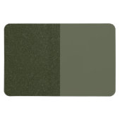 Moss Green halb Texturierte, flexible Magnet (Horizontal)