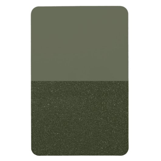 Moss Green halb Texturierte, flexible Magnet (Vertikal)