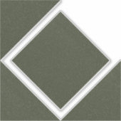 Moss Green Hollow Diamond Vinyl Sticker (Vorderseite)