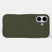 Moss Green iPhone 16 Case - individuell anpassbar (Rückseite (Horizontal))