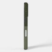 Moss Green iPhone 16 Case - individuell anpassbar (Rückseite / Rechts)