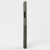 Moss Green iPhone Case anpassen (Hinten/Rechts)