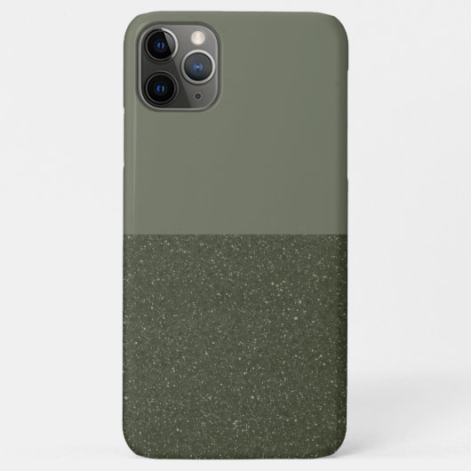 Moss Green iPhone Case anpassen (Rückseite)