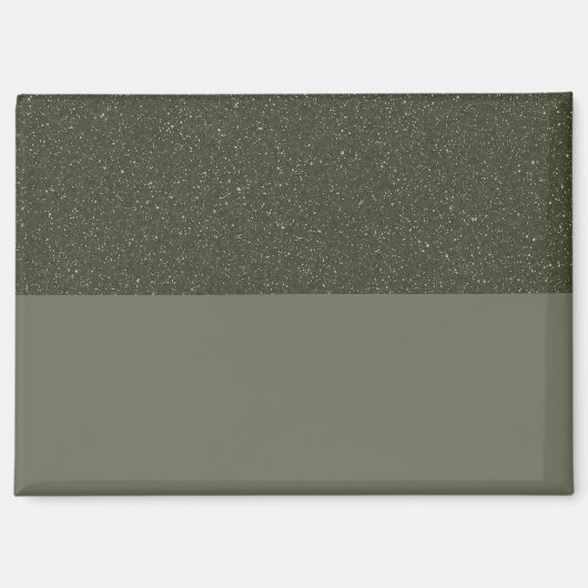 Moss Green Magnet (Top Texture Panel) - Anpassen (Vorderseite)