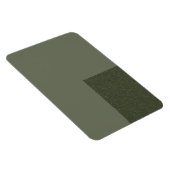 Moss Green Minimal Magnet mit unterem Akzent (Rechte Seite)