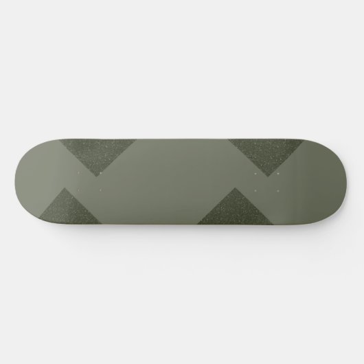 Moss Green Modern Skateboard Deck (Horizontal)