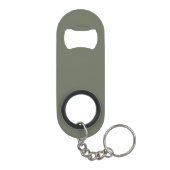 Moss Green Modern Split Bottle Opener - Anpassen Mini Flaschenöffner (Rückseite)