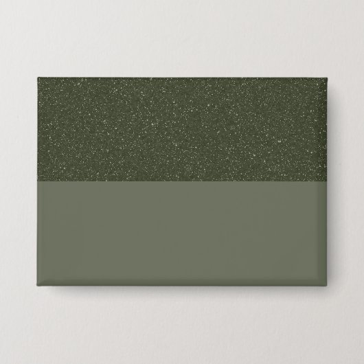 Moss Green Name Abzeichen | Anpassbare Schaltfläch Button (Vorderseite)