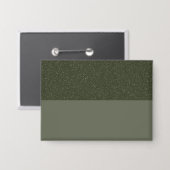 Moss Green Name Abzeichen | Anpassbare Schaltfläch Button (Vorderseite/Rückseite)