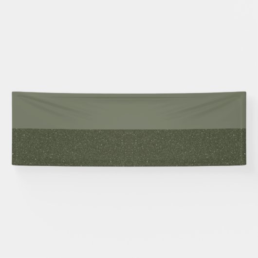 Moss Green Noise Effect Custom Banner (Horizontal)