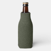 Moss Green Noise Effect Flasche Cooler - Anpassen Flaschenkühler (Flaschenvorderseite)