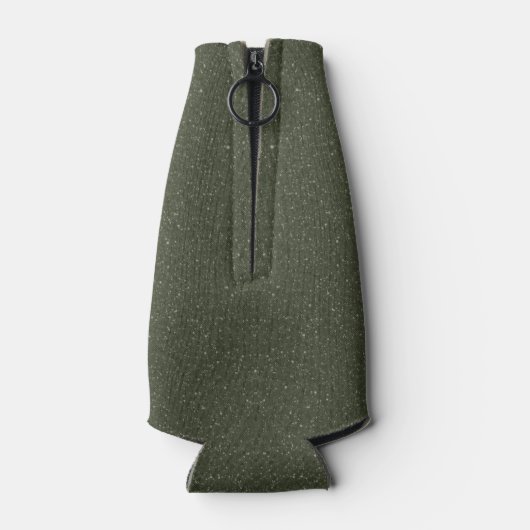 Moss Green Noise Effect Flasche Cooler - Anpassen Flaschenkühler (Rückseite)