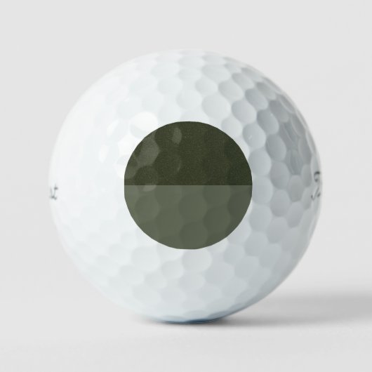 Moss Green Noise Golf Ball - Individuelles Design (Vorderseite)