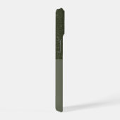 Moss Green Noise iPhone 15 Case anpassen Hülle (Rechte Seite)