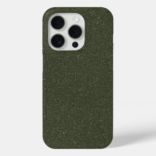 Moss Green Noise iPhone 15 Pro Fall - Custom Case-Mate iPhone Hülle (Rückseite)