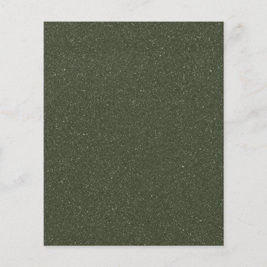 Moss Green Noise Texture Vollständiger Hintergrund Flyer (Vorne)