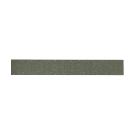 Moss Green Noise Wraparound Label - Anpassbar (Person)