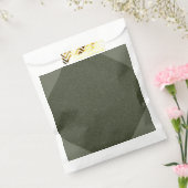 Moss Green Octagon Fvor Bag Geschenktütchen (Versiegelt)