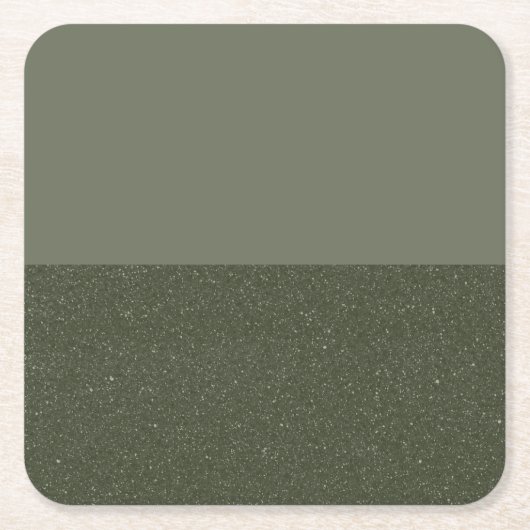 Moss Green - Paper Untersetzer - Moderner Halbzeit (Vorderseite)