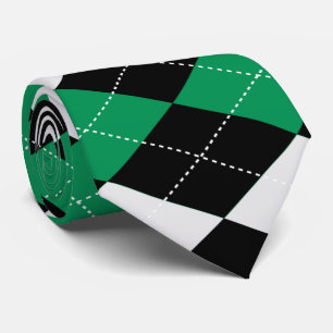 Moss Green RAUTE NECK TIE Krawatte