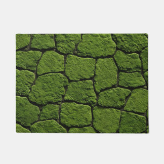 Moss Green Rocks Fußmatte