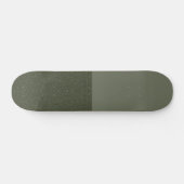 Moss Green Skateboard mit zwei Finish - Anpassbar (Horizontal)