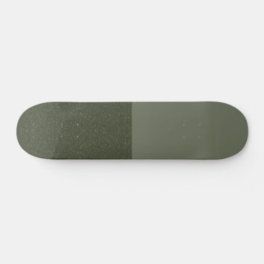 Moss Green Skateboard mit zwei Finish - Anpassbar (Horizontal)