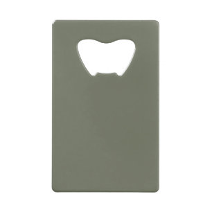 Moss Green Slim Flaschenöffner - individuell einst