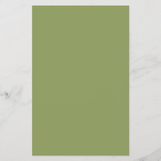 Moss Green Solid Color Flyer (Vorne)