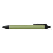 Moss Green Solid Color Kugelschreiber (Oberseite)
