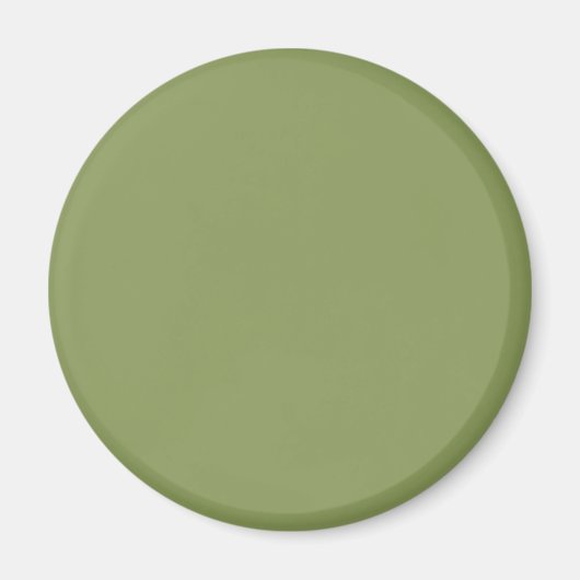 Moss Green Solid Color Magnet (Vorne)
